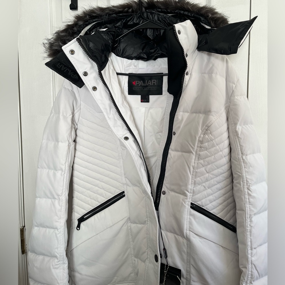 NWT Pajar Skylark white winter jacket size Medium - Picture 3 of 16